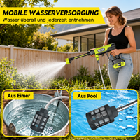SEESE PowerJet — Kabelloser Hochdruckreiniger